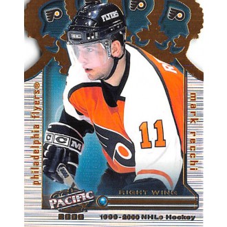 Insertní karty - Recchi Mark - 1999-00 Pacific Gold Crown Die-Cuts No.27