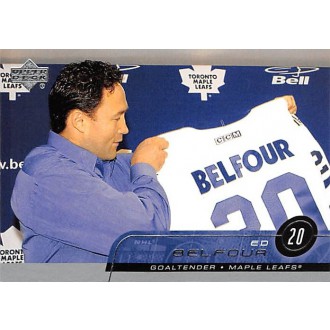 Řadové karty - Belfour Ed - 2002-03 Upper Deck No.163