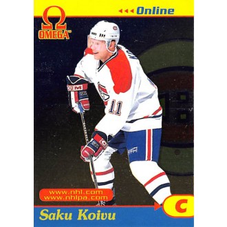 Insertní karty - Koivu Saku - 1998-99 Omega Online No.18