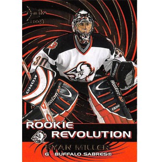 Insertní karty - Miller Ryan - 2003-04 Prism Rookie Revolution No.3