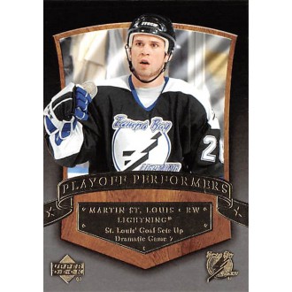 Insertní karty - St.Louis Martin - 2005-06 Upper Deck Playoff Performers No.PP2