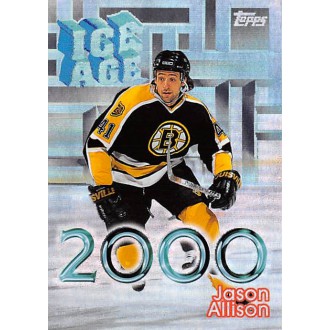 Insertní karty - Allison Jason - 1998-99 Topps Ice Age 2000 No.I6