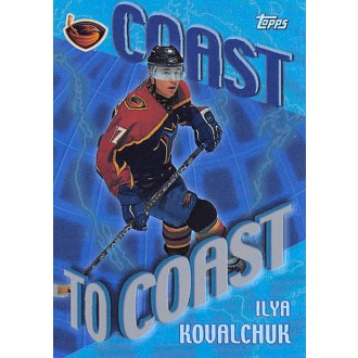 Insertní karty - Kovalchuk Ilya - 2002-03 Topps Coast to Coast No.CC6