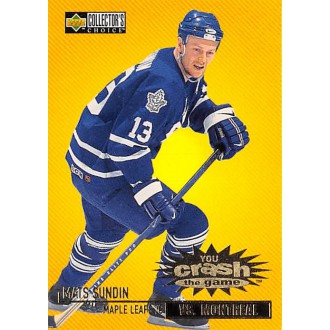 Insertní karty - Sundin Mats - 1997-98 Collectors Choice Crash the Game vs. Montreal No.C23