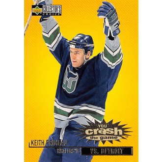 Insertní karty - Primeau Keith - 1997-98 Collectors Choice Crash the Game vs. Detroit No.C6