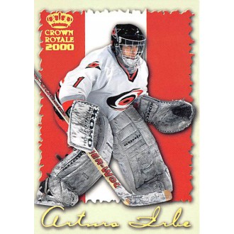 Insertní karty - Irbe Arturs - 1999-00 Crown Royale International Glory No.4