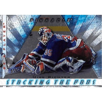 Insertní karty - Richter Mike - 1997-98 Be A Player Stacking the Pads No.10