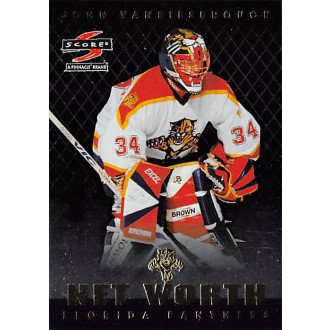 Insertní karty - Vanbiesbrouck John - 1997-98 Score Net Worth No.15