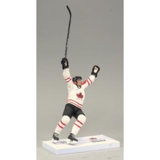 Hokejové figurky - Figurka Sidney Crosby - Team Canada - McFarlane Serie II. - white jersey
