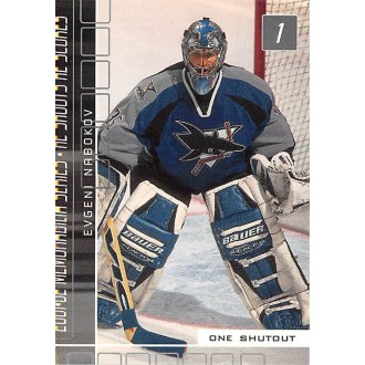 Insertní karty - Nabokov Evgeni - 2001-02 BAP Memorabilia He Shoots He Scores Points No.8