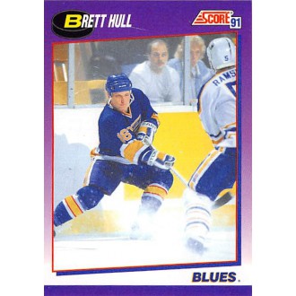 Řadové karty - Hull Brett - 1991-92 Score American No.1
