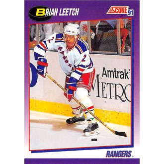 Řadové karty - Leetch Brian - 1991-92 Score American No.5