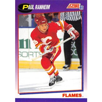 Řadové karty - Ranheim Paul - 1991-92 Score American No.21