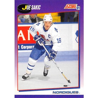 Řadové karty - Sakic Joe - 1991-92 Score American No.25