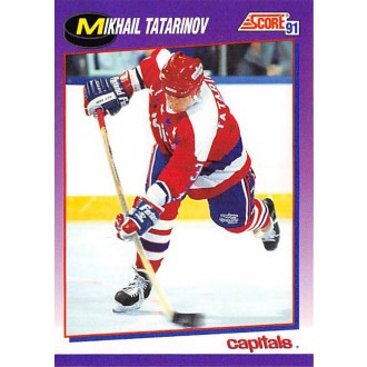 Řadové karty - Tatarinov Mikhail - 1991-92 Score American No.37