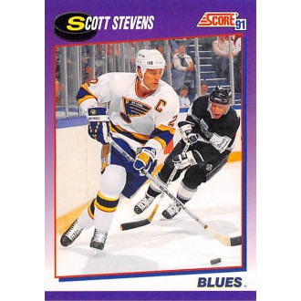 Řadové karty - Stevens Scott - 1991-92 Score American No.40