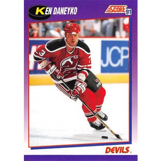 Řadové karty - Daneyko Ken - 1991-92 Score American No.46