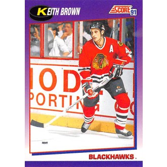 Řadové karty - Brown Keith - 1991-92 Score American No.76