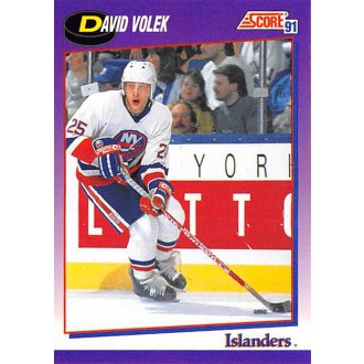Řadové karty - Volek David - 1991-92 Score American No.88