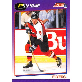 Řadové karty - Eklund Pelle - 1991-92 Score American No.91