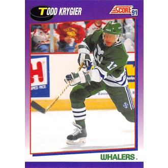 Řadové karty - Krygier Todd - 1991-92 Score American No.97