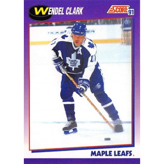 Řadové karty - Clark Wendel - 1991-92 Score American No.116