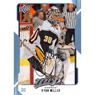Řadové karty - Miller Ryan - 2008-09 MVP No.36