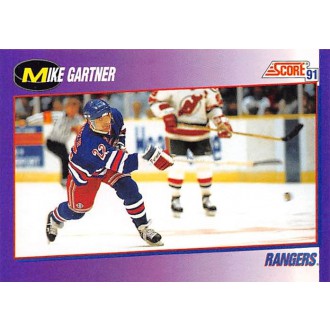 Řadové karty - Gartner Mike - 1991-92 Score American No.135