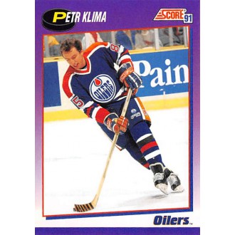 Řadové karty - Klíma Petr - 1991-92 Score American No.136
