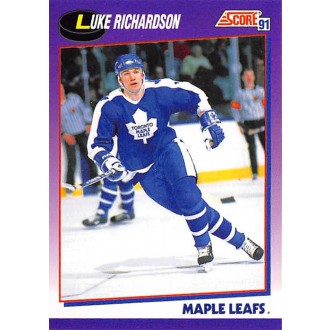 Řadové karty - Richardson Luke - 1991-92 Score American No.139