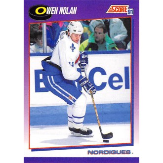 Řadové karty - Nolan Owen - 1991-92 Score American No.143