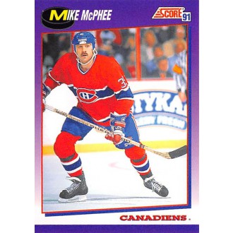 Řadové karty - McPhee Mike - 1991-92 Score American No.147