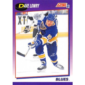 Řadové karty - Lowry Dave - 1991-92 Score American No.149