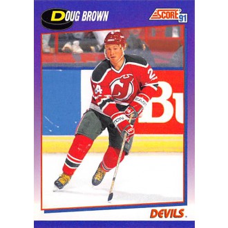 Řadové karty - Brown Doug - 1991-92 Score American No.163