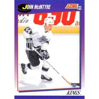Řadové karty - McIntyre John - 1991-92 Score American No.182