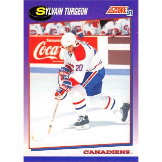 Řadové karty - Turgeon Sylvain  - 1991-92 Score American No.208