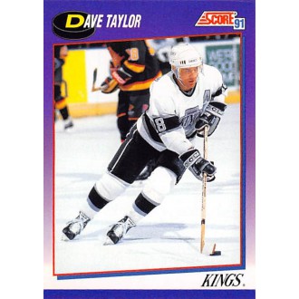 Řadové karty - Taylor Dave - 1991-92 Score American No.214
