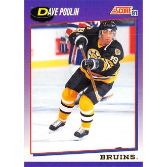 Řadové karty - Poulin Dave - 1991-92 Score American No.232