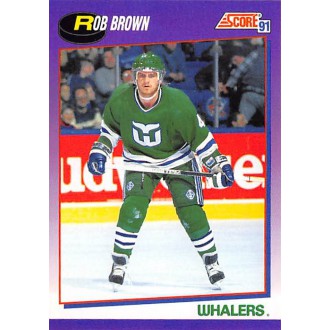 Řadové karty - Brown Rob - 1991-92 Score American No.246