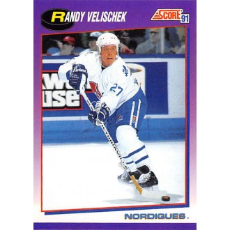 Řadové karty - Velischek Randy - 1991-92 Score American No.257