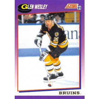Řadové karty - Wesley Glen - 1991-92 Score American No.273