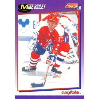 Řadové karty - Ridley Mike - 1991-92 Score American No.283