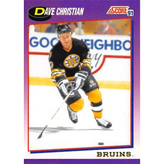 Řadové karty - Christian Dave - 1991-92 Score American No.292