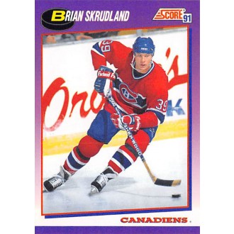Řadové karty - Skrudland Brian - 1991-92 Score American No.294