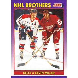 Řadové karty - Miller Kelly, Miller Kevin - 1991-92 Score American No.309