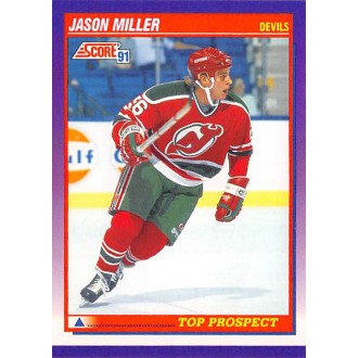 Řadové karty - Miller Jason - 1991-92 Score American No.312