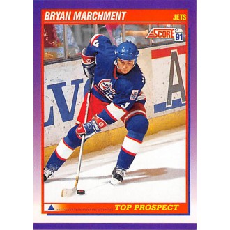 Řadové karty - Marchment Bryan - 1991-92 Score American No.314