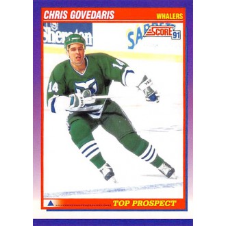 Řadové karty - Govedaris Chris - 1991-92 Score American No.325