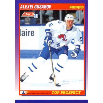 Řadové karty - Gusarov Alexei - 1991-92 Score American No.326