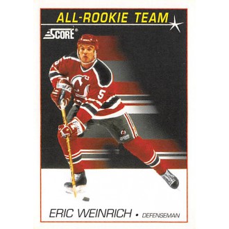 Řadové karty - Weinrich Eric - 1991-92 Score American No.350